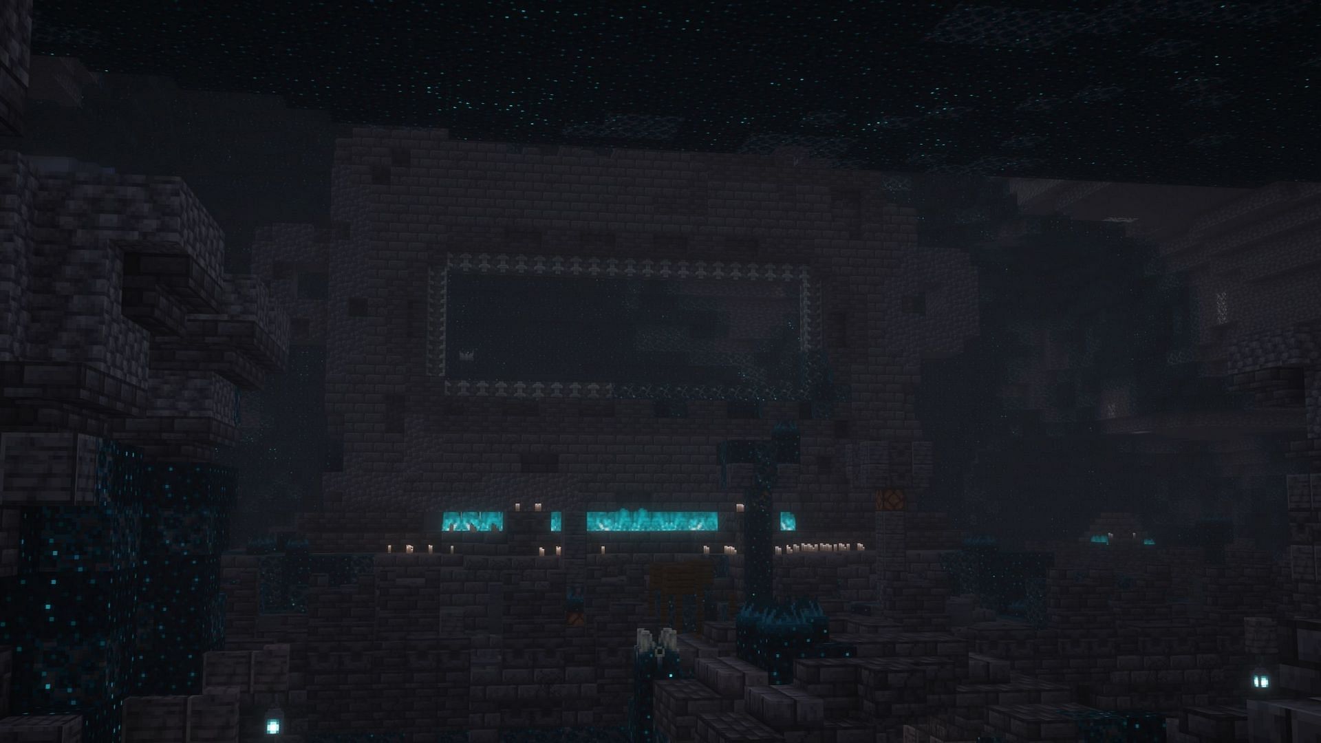 Ancient City is an underground structure generated in a particular Deep Dark (Image via Sportskeeda Gaming || Mojang Studios)